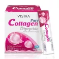 VISTRA Pure Collagen DiPeptide 5000mg วิสทร้า เพียว คอลลาเจน ไดเปปไทด์ 5000มก 5g. x 30ซอง