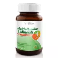 VISTRA Multivitamins & Minerals วิสทร้า มัลติวิตามิน และ แร่ธาตุผสมกรดอะมิโน 30 เม็ด