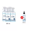 ราคาพิเศษ สเปร์ยแอลกอฮอล์ 75 % 300ml. 4 ชิ้น รับฟรี ขนาด 120ml.1 ชิิ้น