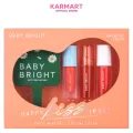 Baby Bright แฮปปี้คิสลิปเซ็ท 2.4+2.4+2.2g เวลตี้พีช เบบี้ไบร์ท