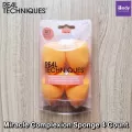 เรียลเทคนิค ฟองน้ำแต่งหน้า สำหรับการลงรองพื้น ฟองน้ำไข่ Miracle Complexion Sponge Real Techniques® Beauty Blender