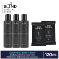 Combo Set BOND in Black สูตรเย็นสบาย Menthol Cooler 3 ขวด + BOND Wipes ผ้าเช็ดฉุกเฉิน 2 ห่อ ห่อบรรจุละ 10 แผ่น