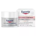 Eucerin Q10 Anti-Wrinkle Face Cream 48g. ยูเซอรีน คิวเท็น แอนตี้ ริงเคิล ครีมบำรุงลดริ้วรอย
