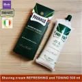 ครีมโกนหนวด ชนิดถุงขนาดใหญ่ Shaving cream REFRESHING AND TONING 500 ml Proraso®