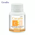 กิฟฟารีน Giffarine เคอร์คิวมา ซี-อี Curcuma C E ขมิ้นชันผสมวิตามินซีและวิตามินอี บรรเทาอาการท้องอืด ท้องเฟ้อ จุกเสียด 60 แคปซูล capsules 41008