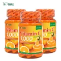 วิตามินซี x 3 ขวด สารสกัดจากซิตรัส 1000 มก. เดอะ เนเจอร์ แอสคอร์บิก แอซิด 60 มก. Vitamin C Citrus Extract 1000 mg. THE NATURE