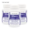บำรุงสายตา x 3 ขวด Bilberry บิลเบอร์รี่ สารสกัดจากบิลเบอร์รี่ ดอกดาวเรือง เบต้าแคโรทีน เดอะ เนเจอร์ Marigold Beta-Carotene THE NATURE