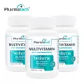 Multi Vitamin and Multi Minerals x 3 ขวด Pharmatech วิตามินรวม และ แร่ธาตุรวม มัลติวิตามิน แอนด์ มัลติมิเนอรัล ฟาร์มาเทค