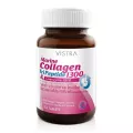 VISTRA Marine Collagen 1300mg. Plus Q10 14tab วิสทร้า มารีน คอลลาเจน 1300 พลัสคิวเท็น 14 เม็ด ขนาดทดลอง 14วัน