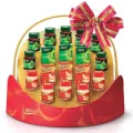 BRAND'S แบรนด์ กระเช้า B แบรนด์รังนก 42มล x 5ขวด + ซุปไก่ 42มล X 6ขวด