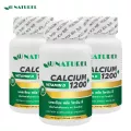 แคลเซียมพลัส วิตามินดี x 3 ขวด โอเนทิเรล แคลเซียม 1,200 มก. Calcium Plus Vitamin D AU NATUREL บรรจุขวดละ 30 เม็ด