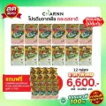 12 กล่อง แถม 16 ซอง   Charnn Plant based Protein ฌาน อาหารเสริม รสออริจินอล & ชาเขียวมัทฉะ  โปรตีนจากพืช