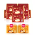 REJU รังนก 8 กล่อง ฟรี REJU สูตรถั่งเช่า เห็ดหลินจือและโสมสกัด 2 กล่อง