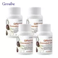 4 ชิ้นกิฟฟารีน Giffarine โคโคนัท ออยล์ น้ำมันมะพร้าวธรรมชาติสกัดเย็น 500 มก. ชนิดแคปซูลนิ่ม Cold Pressed Virgin Coconut Oil 500 mg 60 Capsules 82046