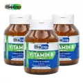 Vitamin B Complex x 3 ขวด Biocap ไบโอแคป Vitamin B1 B2 B3 B5 B6 B7 B9 B12 วิตามิน บี1 บี2 บี3 บี5 บี6 บี7 บี9 บี12 มัลติวิตามินบี วิตามินบีรวม