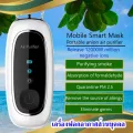 เครื่องฟอกอากาศแบบพกพา ส่วนบุคคล ให้ประจุลบ ป้องกัน pm2.5 ป้องกันฝุ่น ป้องกันเชื้อโรค
