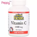 Natural Factors Vitamin C Time Release 1000 mg 180 Tablets วิตามินซี 1000 มิลลิกรัม 180 เม็ด