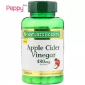 Nature's Bounty Apple Cider Vinegar 480 mg 200 Tablets แอปเปิ้ลไซเดอร์วีนีการ์ 200 เม็ด