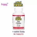 Natural Factors, Zinc Chelate 25 mg 90 Tablets ซิงค์ 90 เม็ด