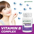 วิตามินบีรวม x 1 ขวด โอเนทิเรล Vitamin B Complex AU NATUREL Vitamin B1 B2 B3 B5 B6 B7 B9 B12 วิตามิน บี1 บี2 บี3 บี5 บี6 บี7 บี9 บี12 มัลติวิตามินบี