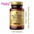 Solgar Selenium Yeast-Free 100 mcg 100 Tablets ซีลีเนียม 100 เม็ด