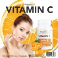 วิตามินซี ฟาร์มาเทค สารสำคัญ แอสคอร์บิก แอซิด 60 มก. Vitamin C Pharmatech Ascorbic Acid 60 mg. per Capsule