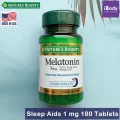 วิตามิน นอนหลับ Sleep 1 mg 180 Tablets Nature's Bounty® หลับเร็ว หลับลึก หลับสบาย