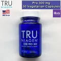 อาหารเสริมต้านความชรา Pro 300 mg 30 Vegetarian Capsules - ChromaDex Tru Niagen®
