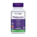 วิตามิน นอนหลับ แบบเม็ดอม รสสตรอเบอร์รี่ Sleep Aids 5 mg, Fast Dissolve, Extra Strength, Strawberry Flavor 250 Tablets Natrol®