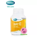 MEGA WE CARE NAT E 30 CAPSULES แนท อี วิตามินอี