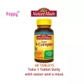 Nature Made Super B Complex 60 Tablets วิตามินบีรวม 60 เม็ด