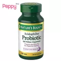 Nature's Bounty Acidophilus Probiotic 120 Tablets โพรไบโอติก 1 พันล้านตัว ช่วยระบบย่อยอาหาร เสริมการขับถ่าย 120 เม็ด