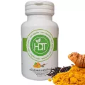 แคปซูลขมิ้นชันพริกไทยดํา Turmeric / Curcumin ขมิ้นชัน95% พริกไทยดำ 5% 100  1กระปุก