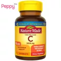 Nature Made Vitamin C with Rose Hips Time Release 1,000 mg 60 Tablets วิตามินซี 1000 มิลลิกรัม 60 เม็ด