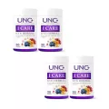 UNC I CARE EYE HERBAL อาหารเสริมบำรุงสายตา  4 กระปุก , 1 กระปุก บรรจุ 30 แคปซูล