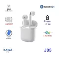Kawa J05 แบตอึดฟังเพลง 8 ชม ENC ลดเสียงรบกวน หูฟังบลูทูธ 5.0 กันน้ำ IPX5 Bluetooth tws