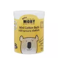 Baby Moby  คอตตอนบัตหัวเล็ก ก้านกระดาษ 1 กล่อง 150 ก้านMini Cotton Buds