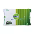 Dettol wet wipe x 50 sheet.เดทตอล ผ้าเช็ดทำความสะอาด x 50 แผ่น.