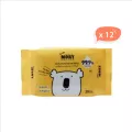 20's ผ้าเช็ดทำสะอาด เบบี้ โมบี้ 99.9% เพียววอเตอร์*12