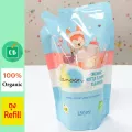 Lamoon – น้ำยาล้างขวดนม ออร์แกนิค ถุงรีฟิล 450 ml ละมุน organic refill