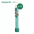 แพ็ค6 Dentiste' Good Night Pastel Toothbrush แปรงสีฟันสำหรับก่อนนอน กำจัดคราบพลัค ทำความสะอาดล้ำลึก เดนทิสเต้