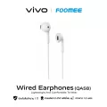 Foomee 3.5 mm Wired Earbud headphones 1.2M (QA58) – หูฟังมีสาย 3.5 mm