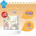 เชอร์รี่ เบบี้Cherry Baby สปีดดราย 4g ไซส์ S ยกลังแพ็ค8 176 ชิ้น ผ้าอ้อมเด็กสำเร็จรูปแบบเทป