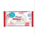 Pureen ผ้าเปียก Antibacteria  สีแดง แพคคู่ 70×2