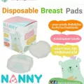 แผ่นซับน้ำนม Nanny แพค30 ชิ้น จำนวน2กล่อง=30*2 เป็น 60แผ่น
