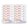 โปรยกลัง Pigeon พีเจ้น เบบี้ไวพส์ สูตรมอยเจอร์ไรเซอร์ 60 ชิ้น โปรยกลัง 12 ห่อ