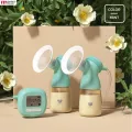 FIN เครื่องปั๊มนมไฟฟ้า ปั๊มนมแบบคู่ รุ่น AOV6826 ปรับได้ 2โหมด ความแรงได้ 10 ระดับ ฟรีสาย USB