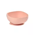 BEABA ชามซิลิโคนก้นดูด Silicone suction bowl - pink