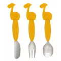 Marcus & Marcus – ชุดช้อนส้อมมีดไม่มีคม สำหรับเด็ก Cutlery Set