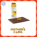 Mother’s Corn เขียงซิลิโคนสำหรับหั่นอาหาร Silicone Cutting Board Brown ทำจากซิลิโคนอย่างดี ใช้กับอาหารได้อย่างปลอดภัย